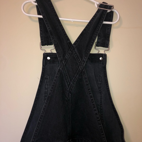Woman’s Black Overalls - Picture 4 of 5